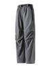 Hot Selling Ice Silk Grid Fabric Quick-Dry Outdoor Casual Loose Pants for Spring/Summer