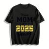 2025 Softball Senior Proud Mom Graduation Themed Tee Pure Cotton T-shirt