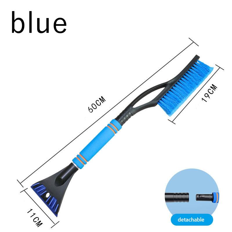 Winter3 In 1 Multifunctional Detachable Car Snow Shovel, Vehicle Scraper Ice Removal Winer Car Windshield Cleaning Scraping Tool