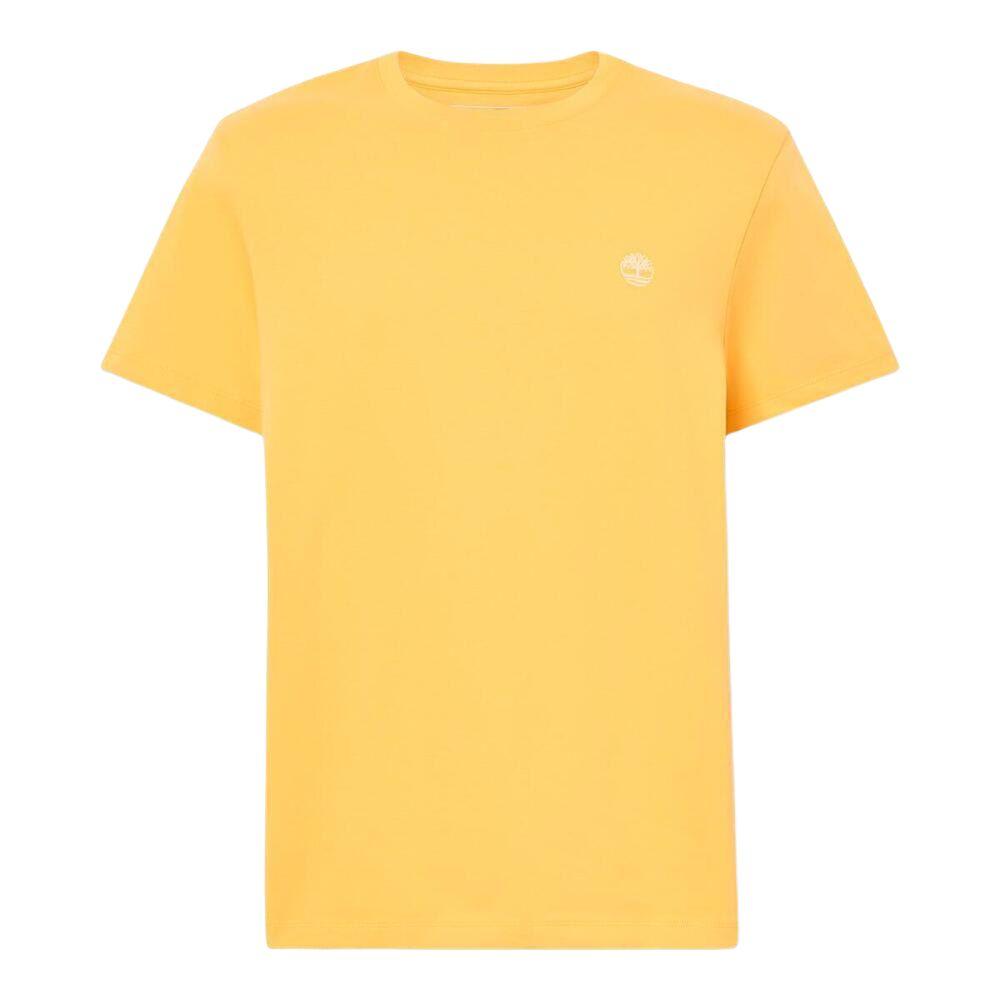 Timberland Embroidered Slim Fit Casual Knit Crew Neck Short Sleeve T-Shirt Men tops TB0A2EKJ7141 S