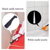 17 Pieces Caulking Tool Kit Silicone Sealant Finishing Tool Grout Scraper Caulk Remover and Caulk Nozzle