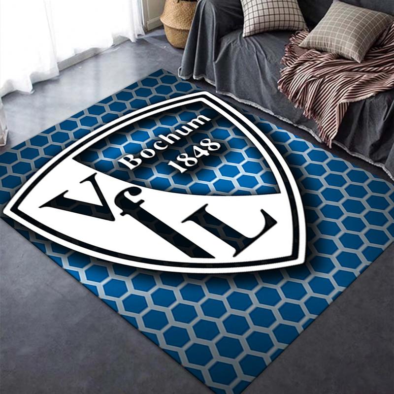 Nuovo Tappeto VfL Bochum 1848 2025 per Soggiorno Camera da Letto Casa Decorazione Divano, Tappetino Antiscivolo per Giochi Bambini98