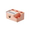 Plastic Multi Compartments Tissue Box Decorative Tissue Napkin Organizer  Bedroom