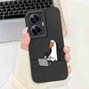 For Oppo Realme C55 RMX3710 Case Cute Cat Luxury Flower Bow Silicone Soft Matte Cover For Realme c55 C 55 Shockproof  Phone Case