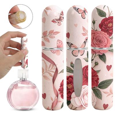New 5ml Mini Perfume Bottle Refillable Empty Empty Cosmetic Containers Portable Storage Sprayer Spray Atomizer Bottle