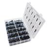 240Pcs Bumper Clips Car Clips Plastic Rivets Fasteners Push Retainer Kit Most Sizes Auto Push Pin Rivets Set for GM Ford Toyota