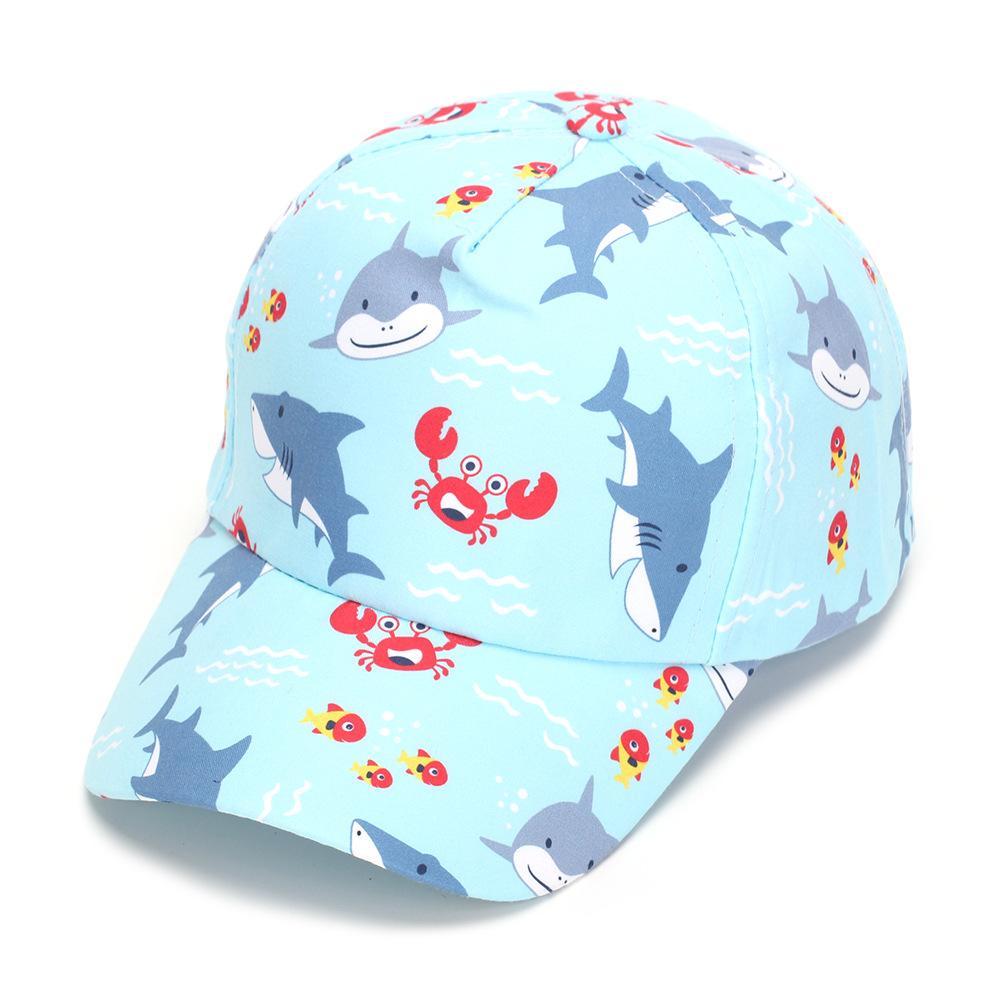 Children's Cartoon Animal Baseball Caps - Spring/autumn - Boys' Cute Beanie Hats - Girls' Sun Hats