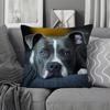 Vikama Pitbull Relaxation Pattern Pillowcase—Perfect For Decorating Your Living Room Or Bedroom With Comfortable Home Decor