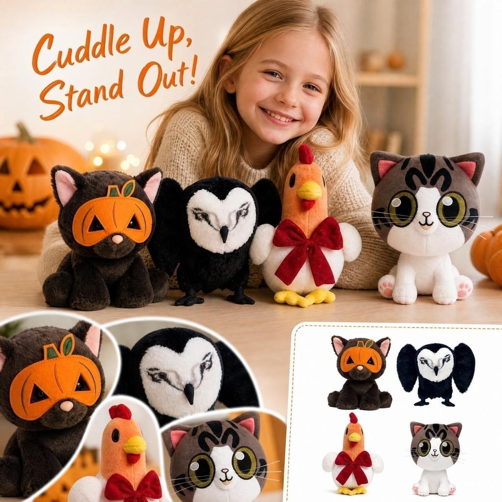 Neuartiges Plüschtier Weiche Stofftierpuppe für Geschenke und Sammlerstücke