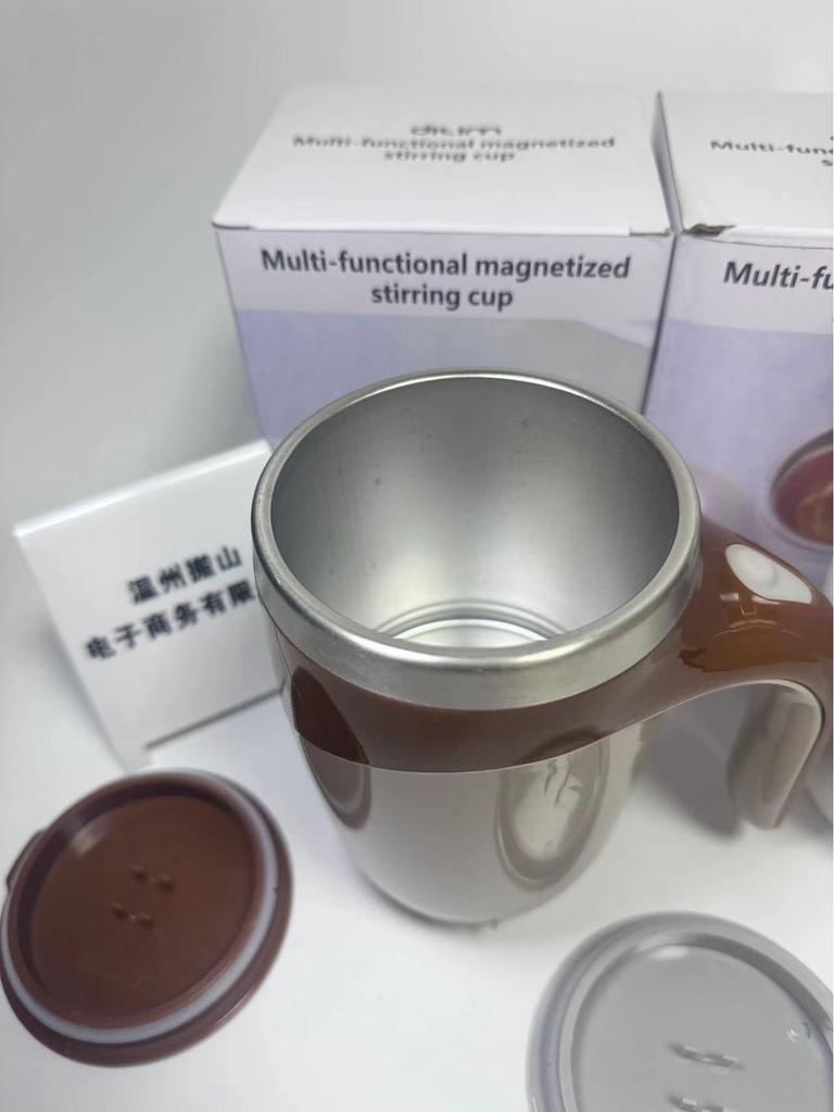 Automatic Wireless Portable Stainless Steel Magnetic Mixing Cup