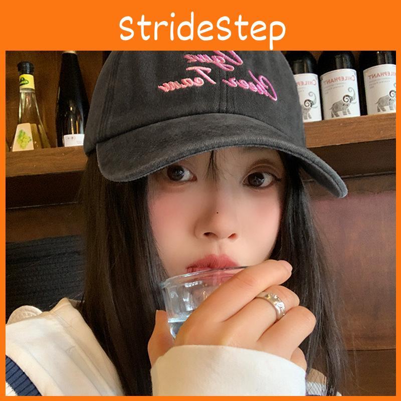 Hat Peaked Baseball Cap Alphabet Embroidery Pattern Uv Breathable Protection