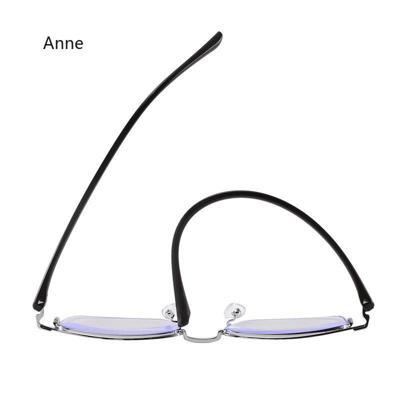 Anti Eye Fatigue Square Reading Glasses With Blue Light Filter For Men Women Gafas De Lectura