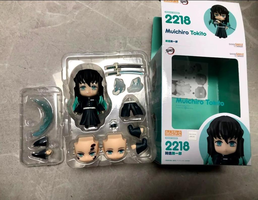 Demon Slayer Tokitou Muichirou 2218 Anime Actionfigur Modell Sammlung Cartoon Figur Spielzeug für Freund Geschenke