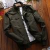 Autumn and Winter New Thin Jacket Military Uniform Feng Shui Wash Large Size Men's Coat