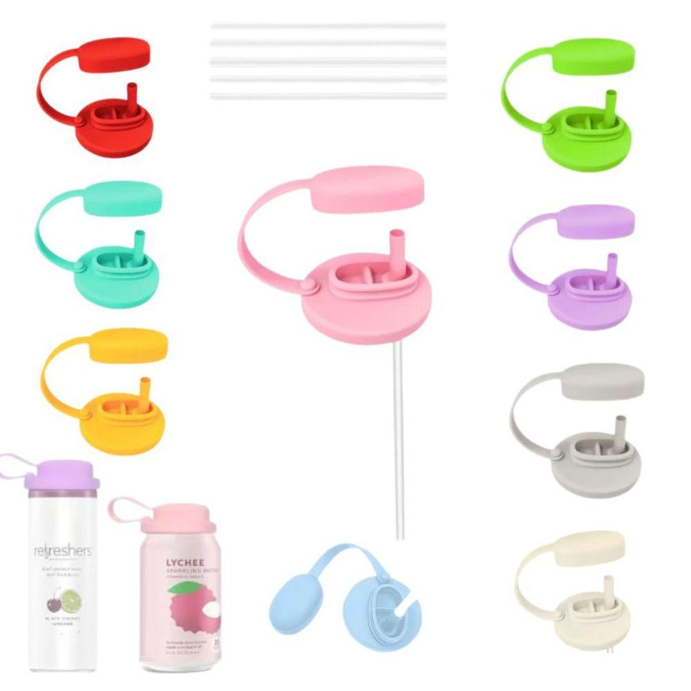 BPA-Free Soda Can Lids Reusable Silicone Cup Lid New Can Covers  Bottle Accessories
