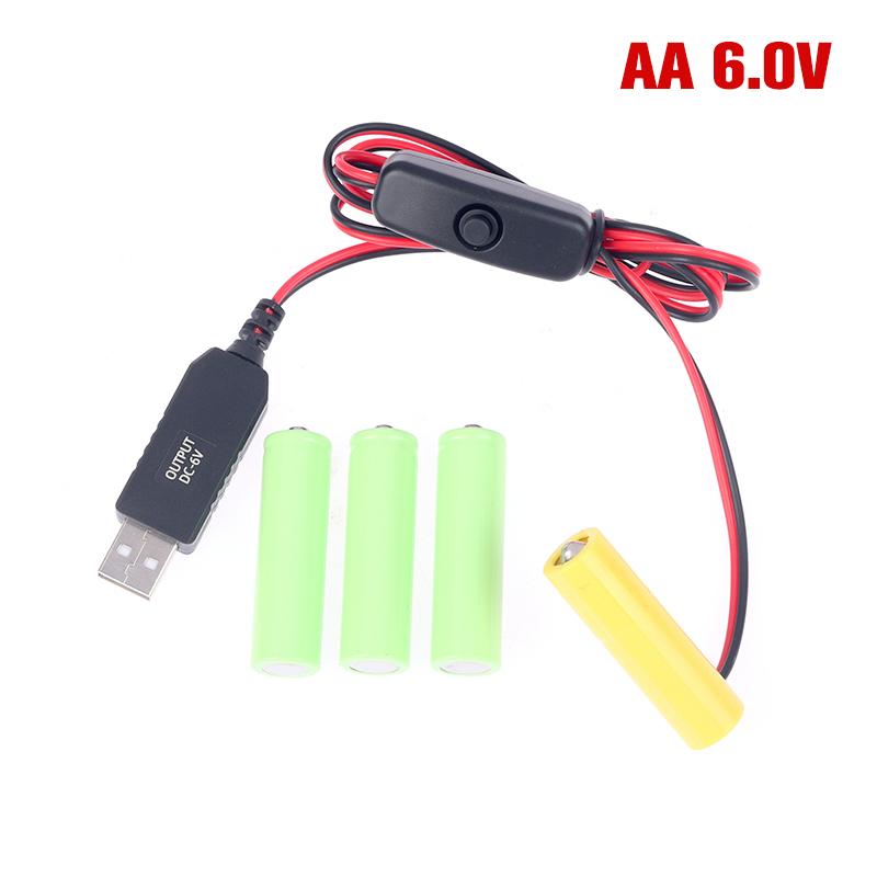 Dummy Battery Adapter Usb Power Supply Switch Cable Replace Batteries For Camera