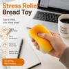 New Mini Bread Slow Rising Squishy Toy Silent Soft Emotional Release and Stress Relief Toys Realistic Bun Sensory Toy Gifts