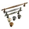 Antique Bronze Brass Pull Handles Vintage Cabinet Door Drawer Wardrobe Knobs 1PC Decorative Hardware Furniture