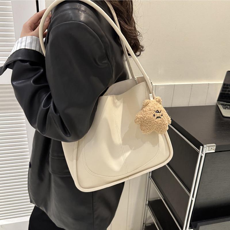 High-End Texture Large Capacity Bucket Bag Autumn and Winter New Women's Bag Fashion Commuter Shoulder Bag Handbags for Women KTY