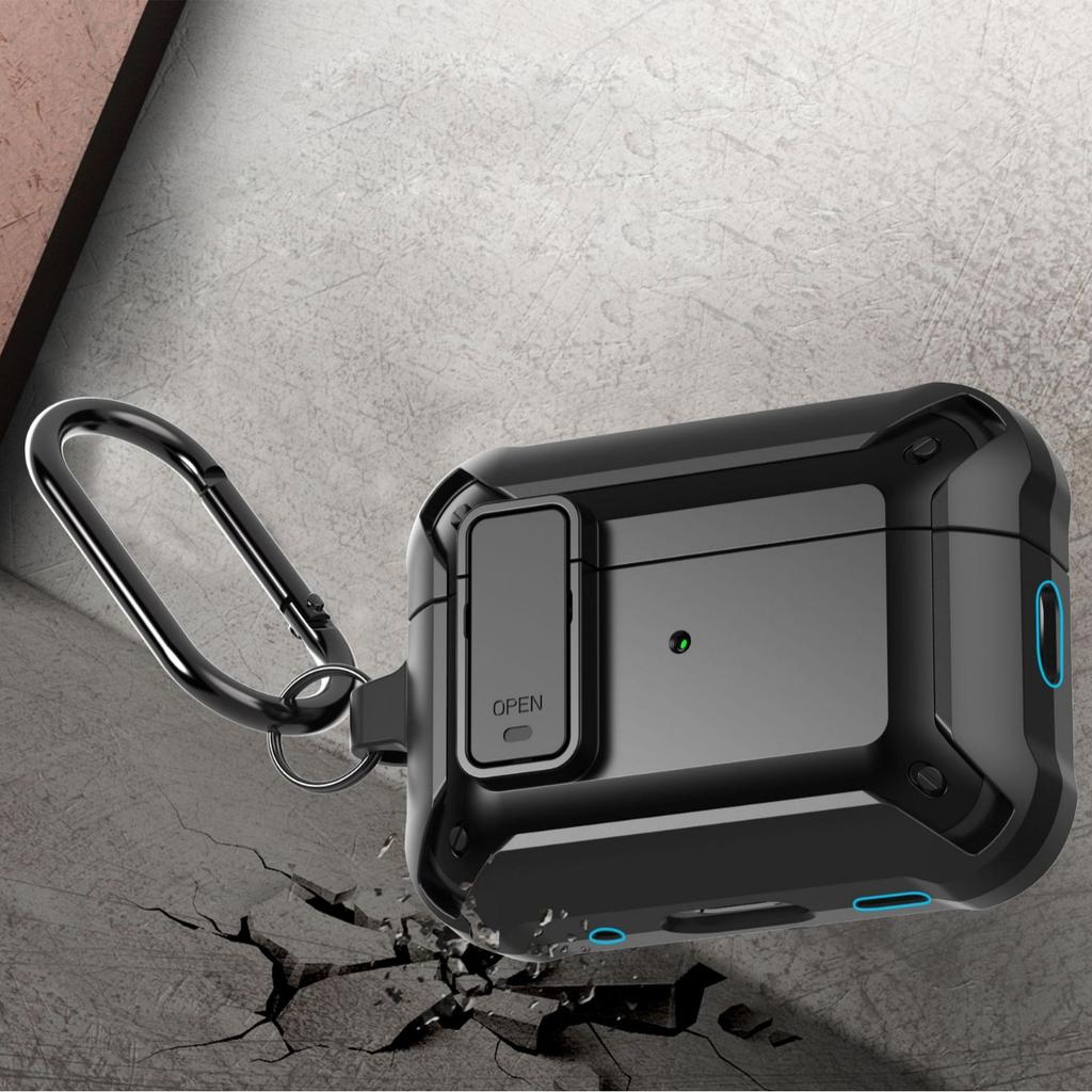 Headphone Case Mecha Wind Suitable for AirPods Pro1 Apple Protective Case Bluetooth 1/1/1 Generation Anti-drop 1011 Men