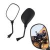 1 Pair 8mm M8 Rearview Mirrors Rear Convex Mirrors For 4-Wheel All-Terrain Vehicles Motorcycle Parts Accessories