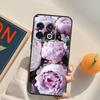 Lavender Peonies Flower Case For OnePlus 13R 12R 10R 13T 10T 11 12 13 15 OnePlus Nord 5 CE 2 3 4 Lite N20 N30 Cover