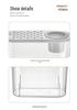 Clear Plastic Fish Tank for Desktop Landscaping - Turtle, Goldfish, Micro Ecosystem Aquarium