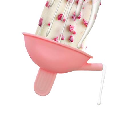 Portable Drip Proof Ice Cream Holder Lightweight Ice Pop Protectors Ice Cream Bracket Cartoon Style Anti-drip Tray Holder