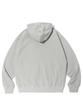 Soundslife Vintage Pigment Hoodie Zip Up Light Gray