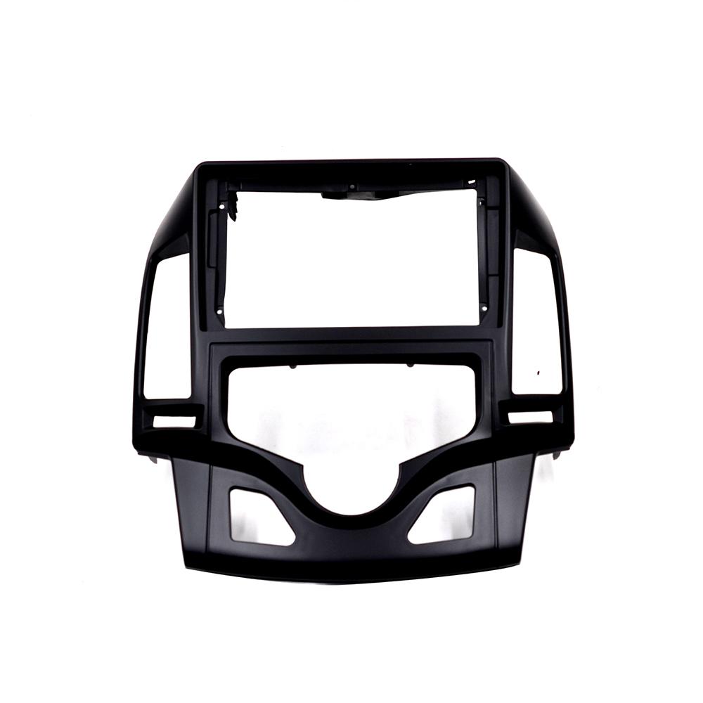 Car Fascia For HYUNDAI i30 2008 2009 2010 2011 AT/MT AC Double Din Car dvd Frame 9 Inch Audio Fitting Adaptor Panel Dashboard