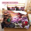 Super Mario Pattern Bedding Quilt Set  Home Decoration  Gift (1 * duvet cover + 2 * pillowcase  without core)