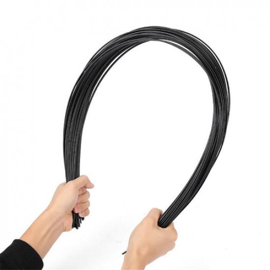 20x Black ABS Plastic Welding Rod Car Moulding Panel Repair Hot Iron Accessories