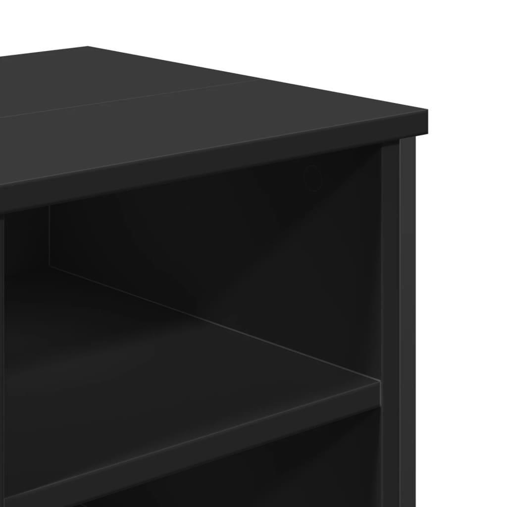 Vidaxl Under-Sink Cabinet, Black, 91X35X60 Cm