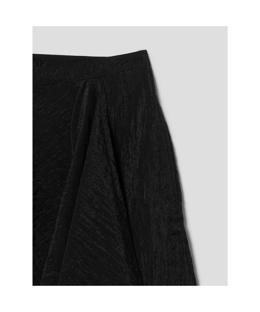 Anggae Multi Panel Skirt Black
