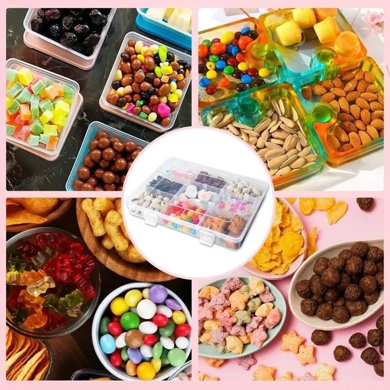 Durable Pp Plastic Organizer Box With Lidded Design Perfect For Crafts And Small Parts