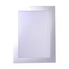 3PCS Square Self-Adhesive Photo Frame Wall Mount Document Holder Display Frame  Window