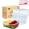 Edo Einweg Transparente Takeaway-Lebensmittelbehälter