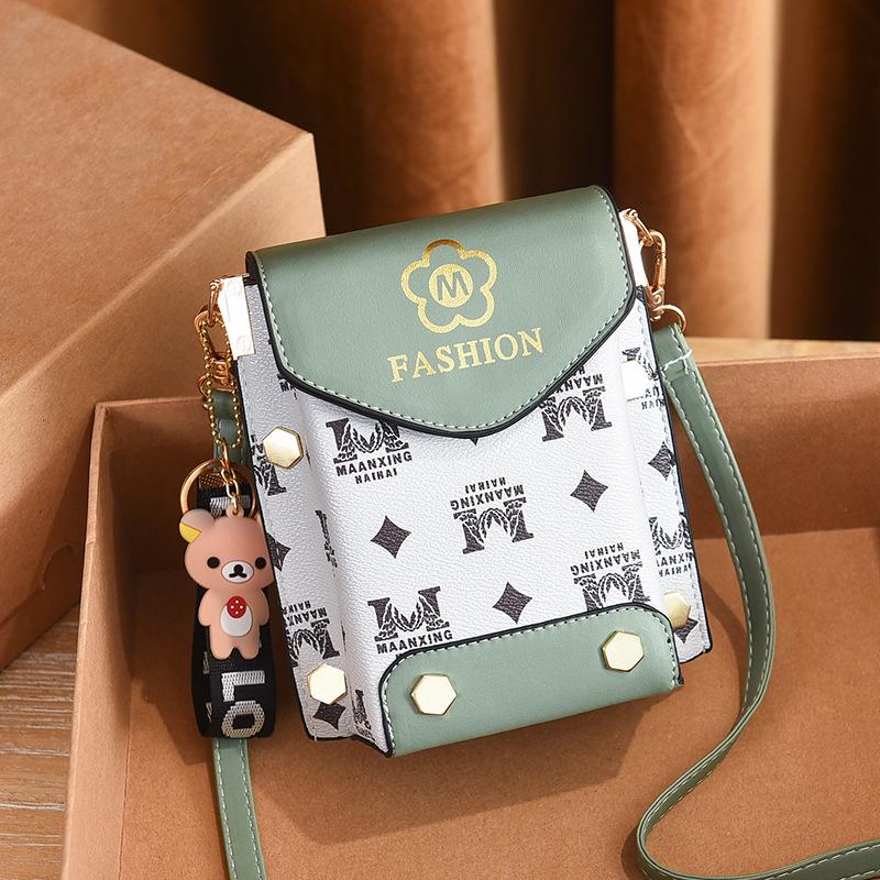 Women's 2024 Fashion Crossbody Phone Bag - Mini Vertical Design, Versatile & Stylish
