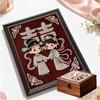 Pearl Tie The Knot DIY Diamond Art Kits 15.7x19.6inch Gem Art Diamond Painting Kits Without Frame for Adults Gift Idea Home Wall Decor