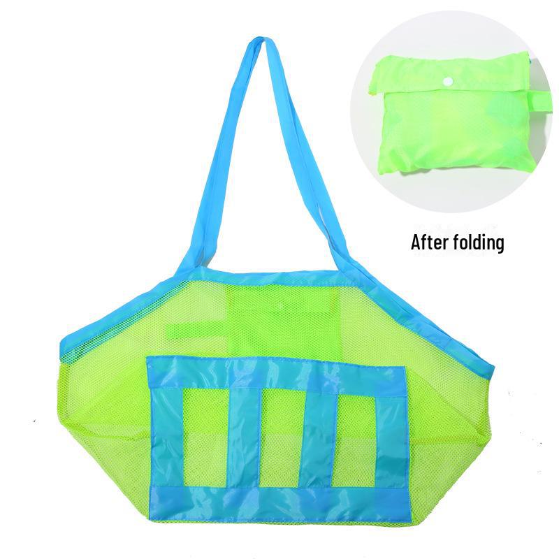 Large Outdoor Folding Beach Handbag - Perfect for Travel, Clothing, Toys, and More