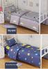 Dormitory Pure Cotton 3-Piece Bedding Set: Single Duvet Cover, Bed Sheet, Pillowcase for Student Bunk Bed