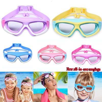 Nuevas gafas antivaho para piscina infantil Gafas de natación para niños, niños y niñas