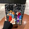 One Piece Couple Luffy Case for Xiaomi Redmi Note 14 9S 10 13C 14C A4 12 11 13 Pro Plus Funda Back Phone Cover