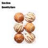 Foam Xmas Tree Hanging Baubles with Sequins Foam Xmas Spheres Pendant  Party