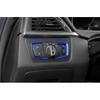ABS Blue Headlight Button Frame Cover Trim Fit For BMW 3 4 Series GT 2013-