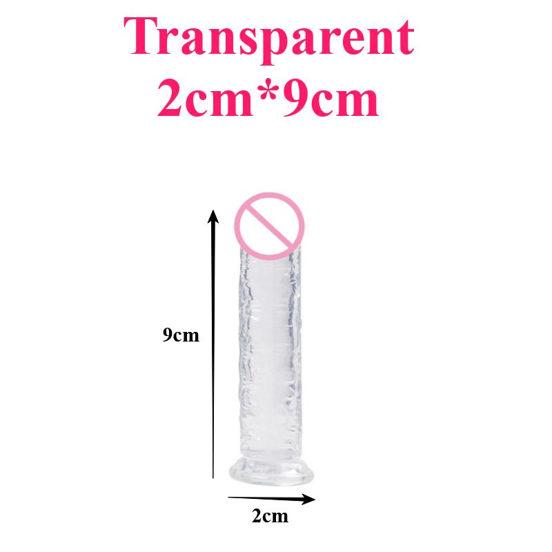 Realistic Big Dildo 7 Sizes Women Erotic Anal Sex Toys Dildo Suction Cup Jelly Dick Gay Soft Clitoris Vaginal Masturbators Penis