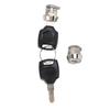 MENTUNER Bike Trunk Safety Aluminum Lock Cylinder and Key Set