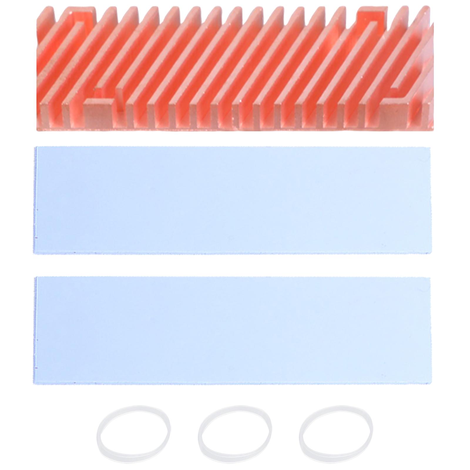 

Медный радиатор M.2 SSD 2280 с термопрокладкой для эффективного охлаждения в компьютерах и ноутбуках 2мм/3мм/4мм/6мм 6