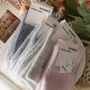3PAIRS medium tube women's autumn and winter thick socks, warm and cold-proof, simple design in solid color, versatile for commuting!