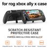 Für JYS Für ROG Für Xbox Ally/X TPU Handheld Schutzhülle Vollständige Abdeckung Mit Abnehmbarer Vorderseite Spielzubehör